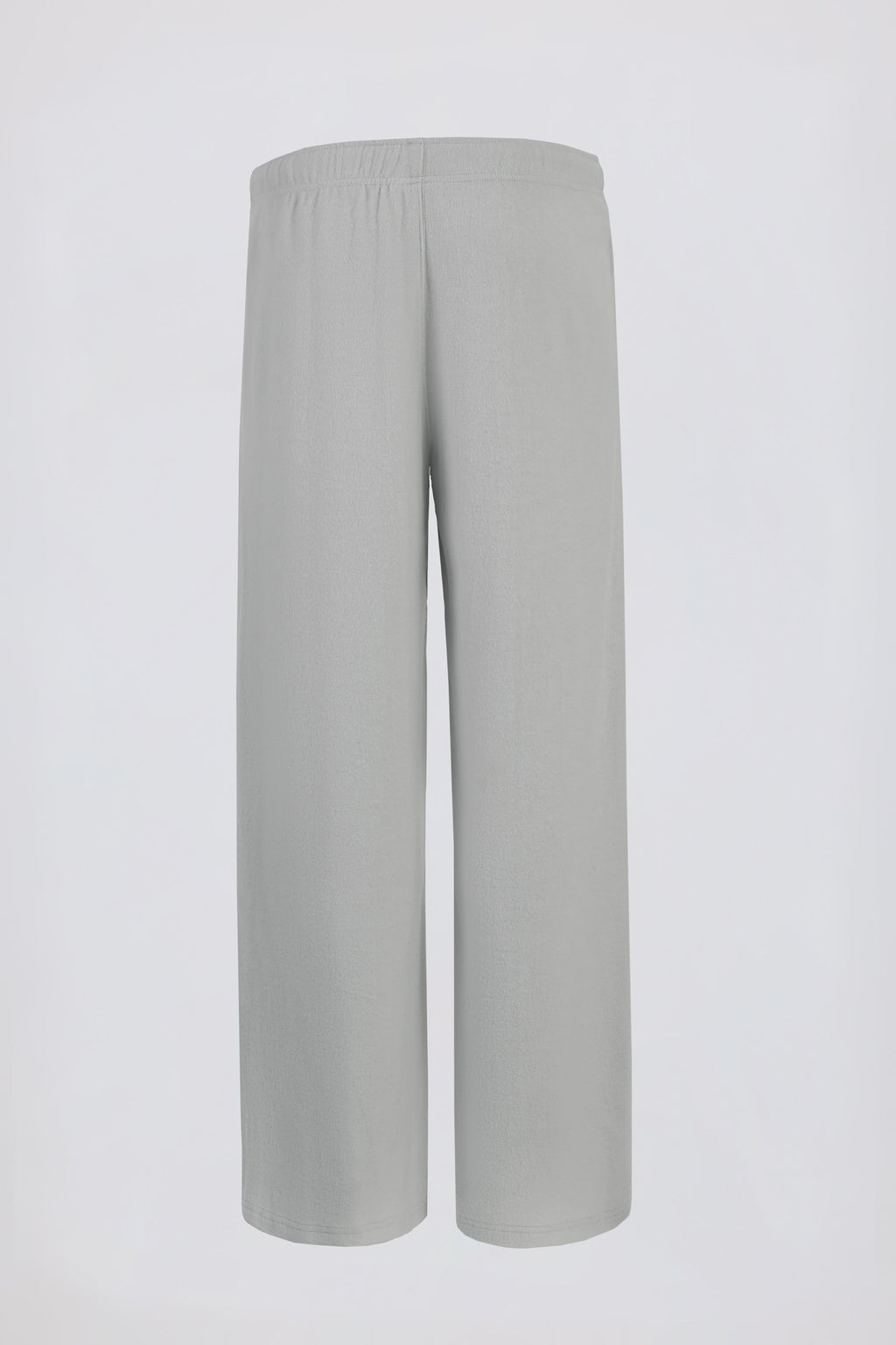 Tall Brushed Jersey Wide-Leg Joggers in Fog Grey