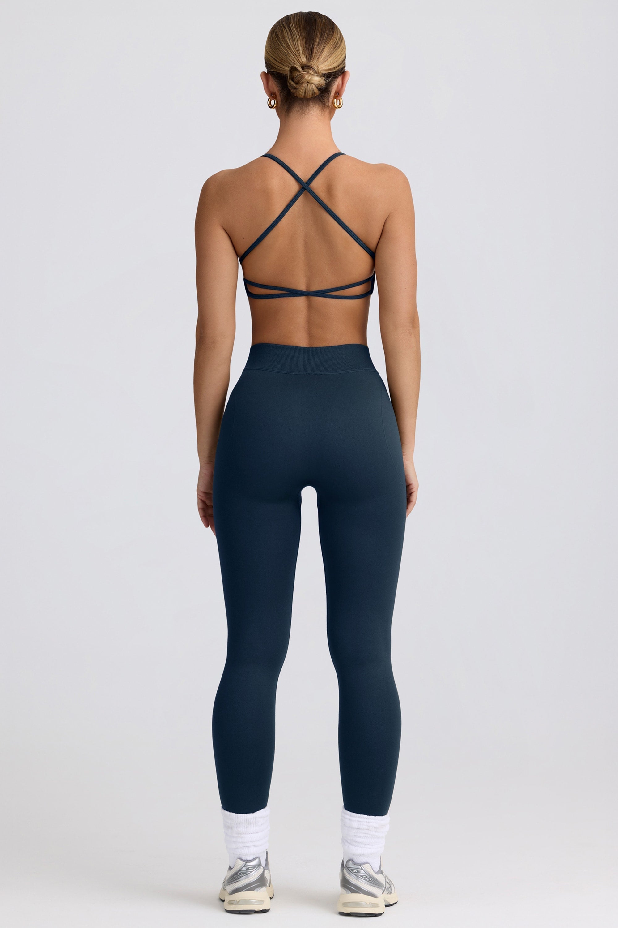 Super Sculpt Seamless High-Waist Leggings in Blue